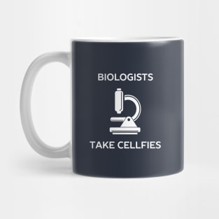 Funny Biology Microscope Pun T-Shirt Mug